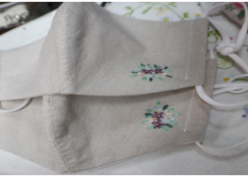 꽃자수 마스크 만들기(2ea)