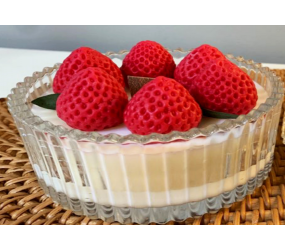 딸기 캔들 만들기