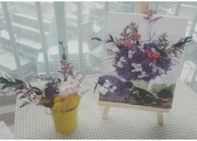 스칸디아나모스 액자 만들기