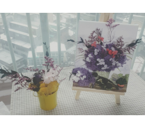 스칸디아나모스 액자 만들기