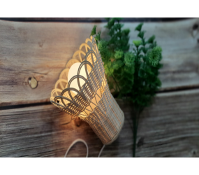 라탄 전등갓 만들기