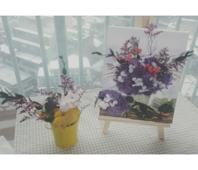 스칸디아나모스 액자 만들기