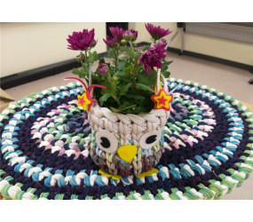 [현장체험] 양말목 에코니팅 원형방석 만들기